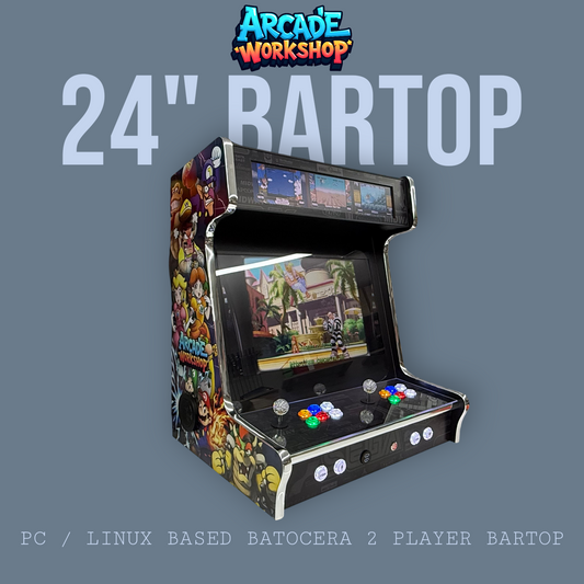 24" Bartop Arcade Machine - 2 Player