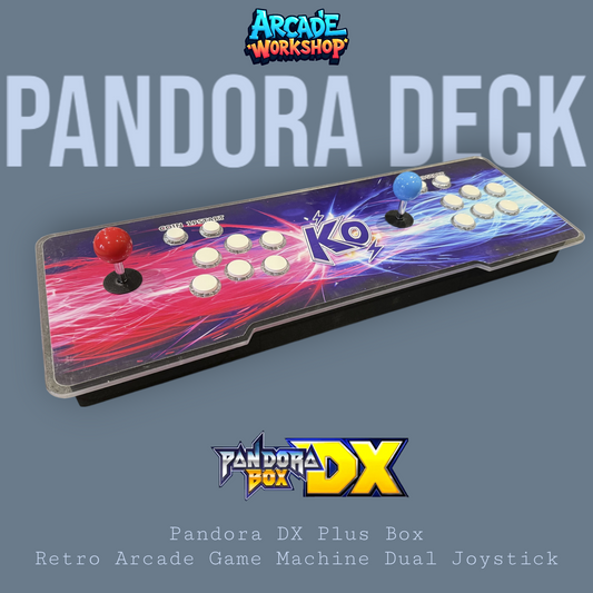 2 Player Arcade Deck - Pandora Saga EX2 - Fully Loaded