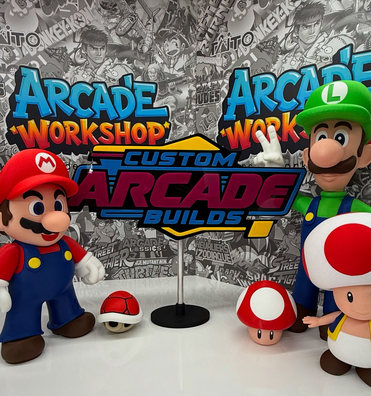 32" Full Size Arcade Machine - 2 Player (With Sinden Lightguns)